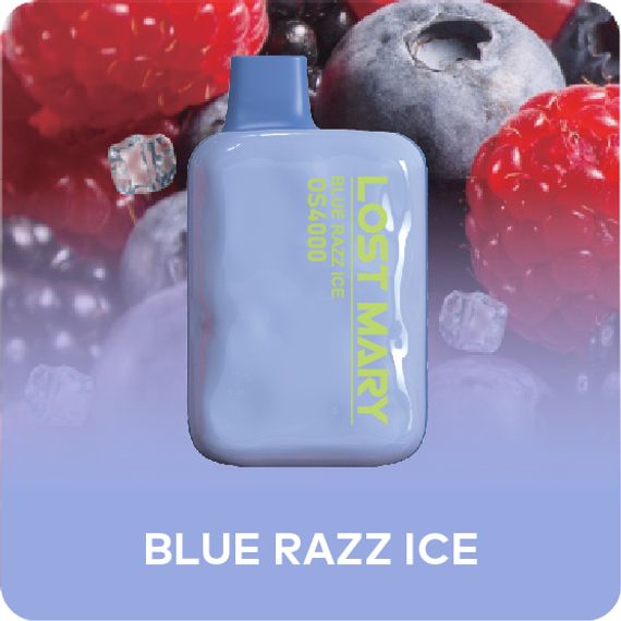 Lost Mary OS4000 - Blue Razz Ice (5% nic)