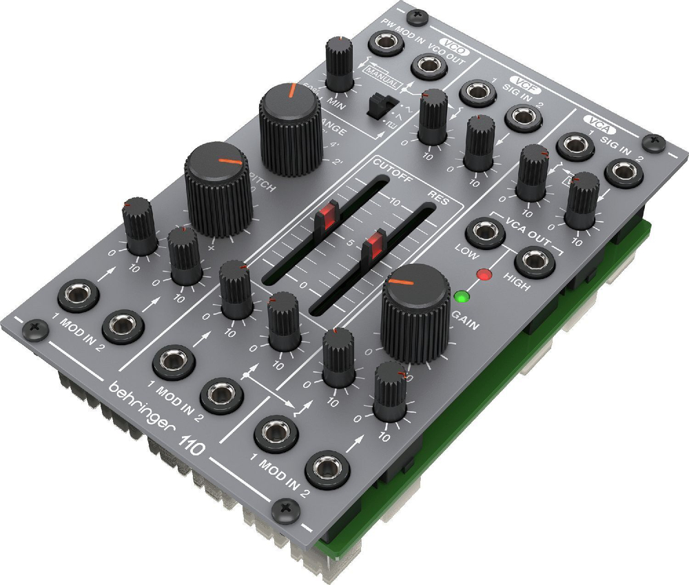 Модульный блок BEHRINGER 110 VCO/VCF/VCA