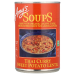 Amy's, Soups, тайский карри, батат и чечевица, 400 г (14,1 унции)