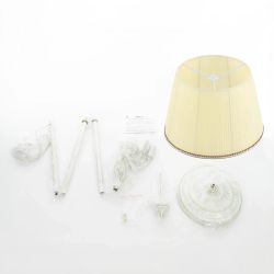 Citilux Вена CL402923 Торшер патина с кремовым абажуром