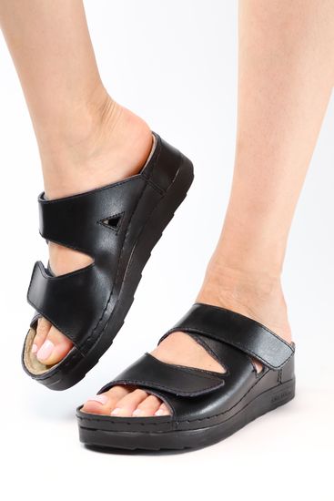 «Tara» | Женские сабо (Черный)