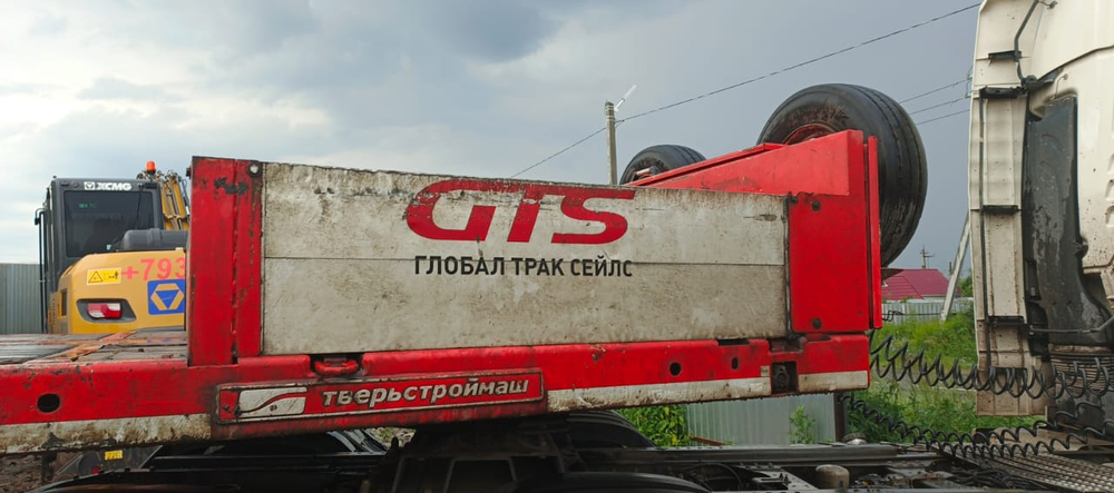 Тверьстроймаш 99396 Полуприцеп тяжеловоз 6 осей 99396 (Раздвижной)