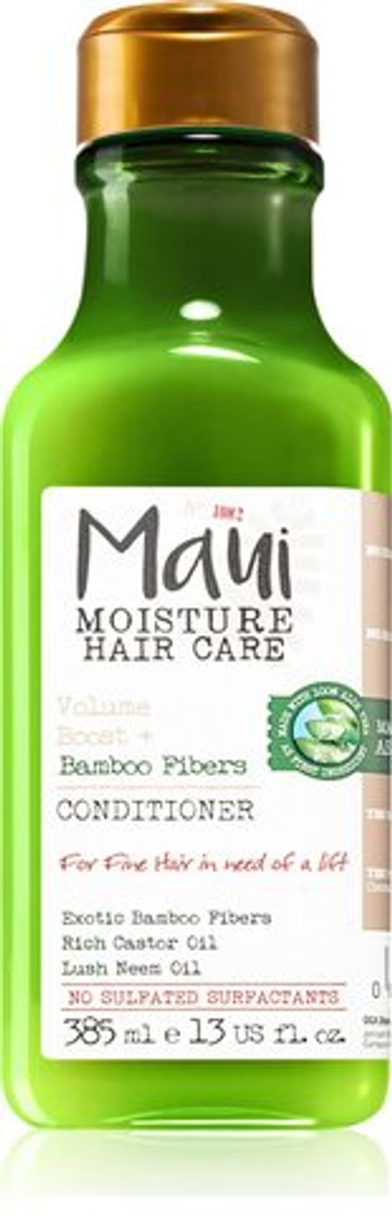 Maui Moisture Volume Boost + Bamboo Fibers - укрепляющий кондиционер для тонких волос /   385  ml  / GTIN 022796170620