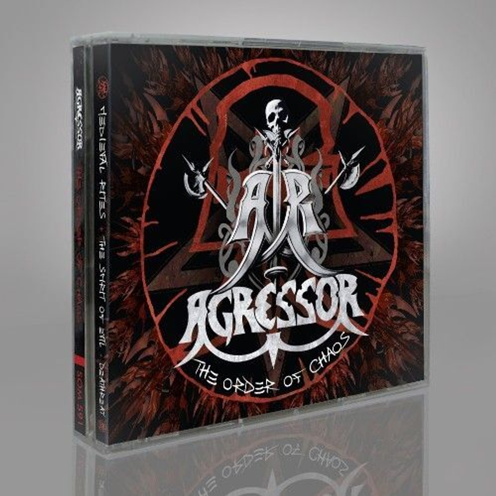 AGRESSOR - The Order Of Chaos - The 1999-2006 era in one single box set! 3CD, музыкальный компакт диск
