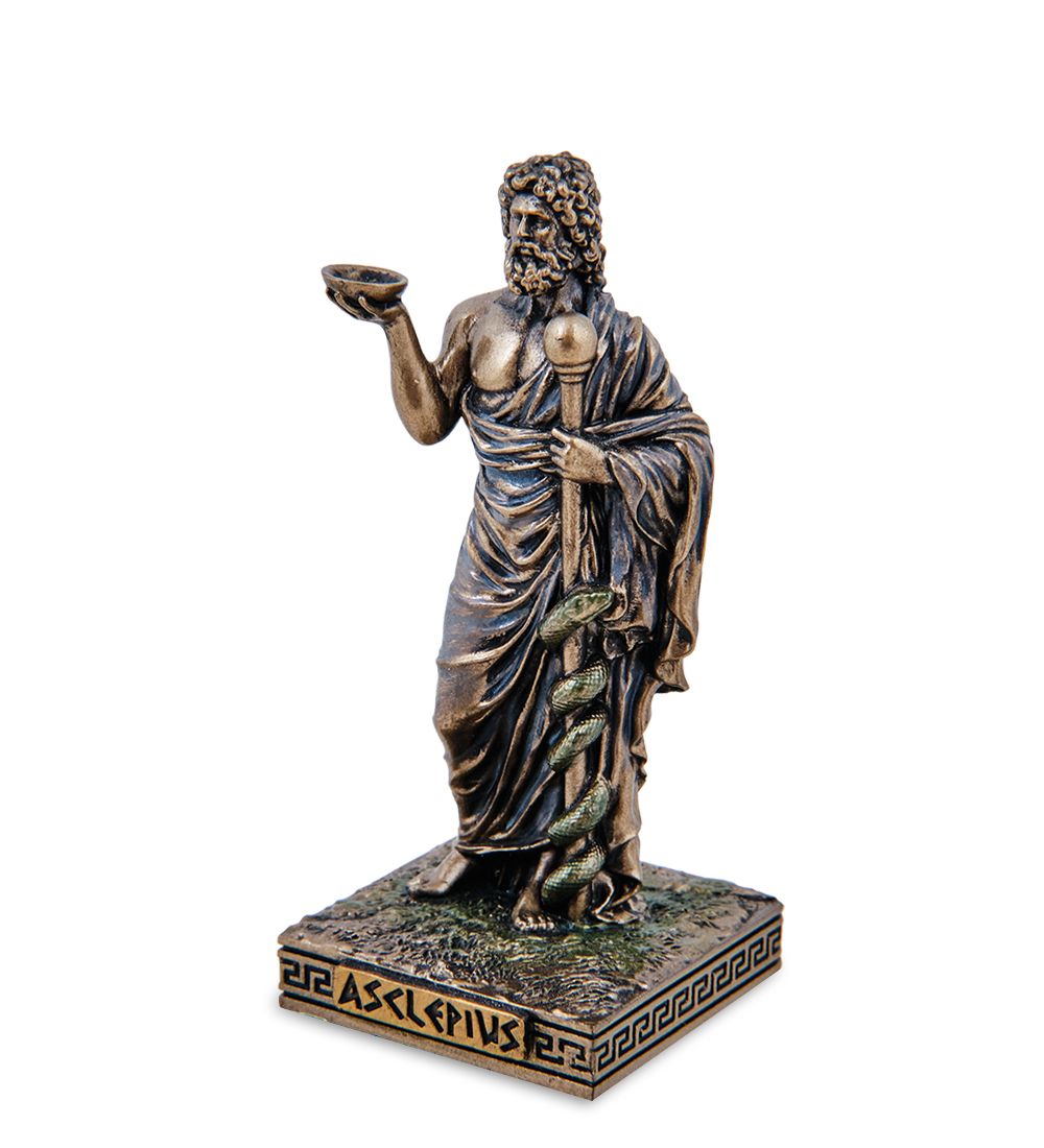 Veronese WS-1205 Статуэтка «Асклепий - бог медицины и врачевания»