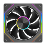 Вентилятор для корпуса PCCooler FG120 ARGB BK 1x(120x120x25mm) 800-1800 RPM 54CFM Black