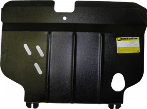 Защита картера Двигателя, КПП. 2 мм, Сталь. для Mitsubishi Lancer VI 1992-1996 MOTODOR.01302