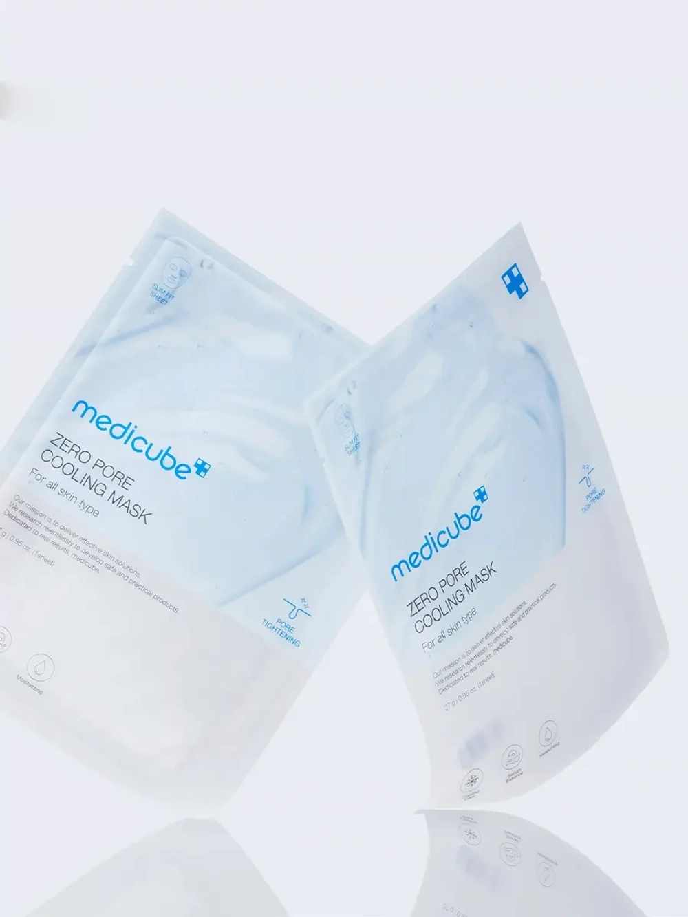 Medicube Охлаждающая тканевая маска для сужения пор Zero Pore Cooling Mask 27 гр