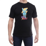 Футболка с принтом «Rockin' Rabbit», цвет черный, р. 52