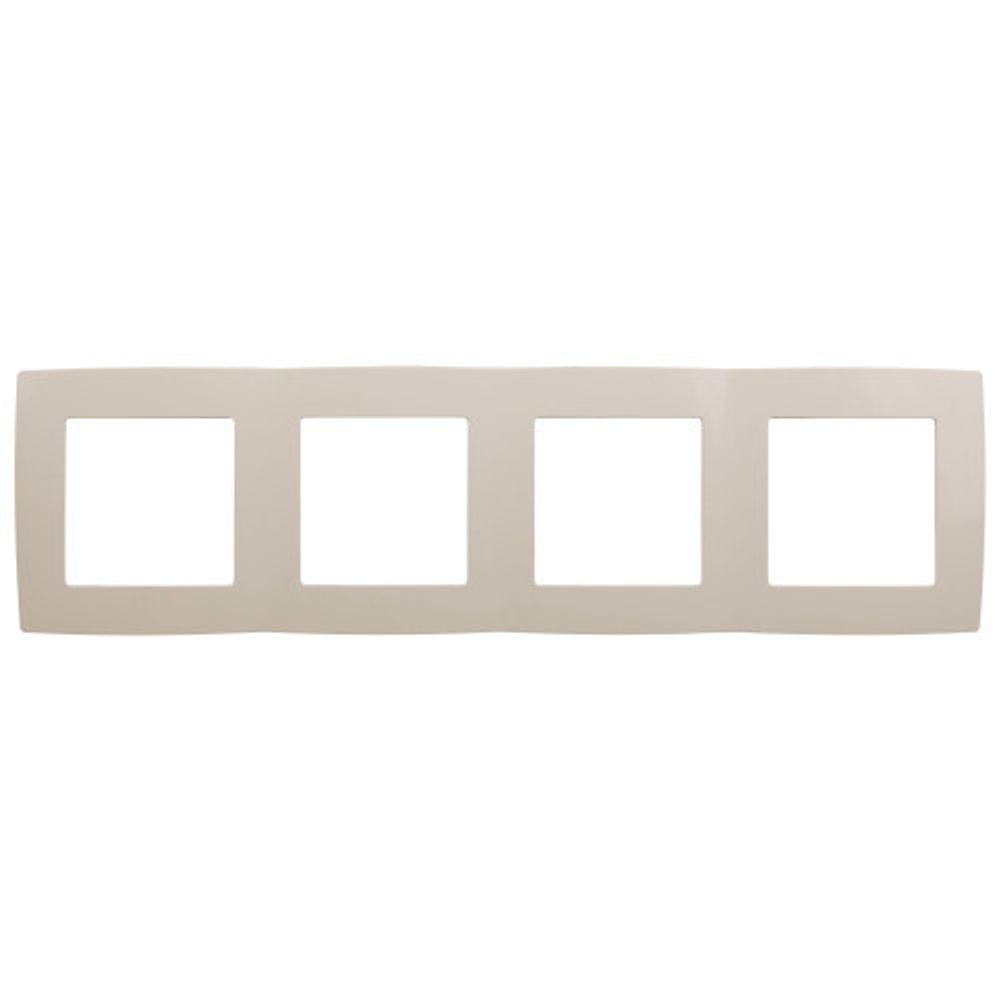 12-5004-02 ЭРА Рамка на 4 поста, Эра12, слоновая кость
