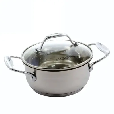 Кастрюля из нержавеющей стали 2,2л «Ника» Катунь