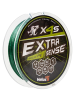 Шнур плетеный для рыбалки Helios Extrasense X4S PE Green 92m 1.2/18LB 0.20mm (HS-ES-X4S-1.2/18LB)