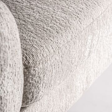 Кресло Elise бархат кремово-белое Испания 