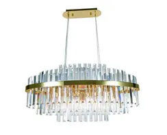 5740E/10A GOLD H+CLEAR (1) Люстра NW