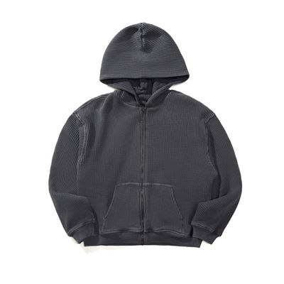 Худи Двухсторонний Nothomme Monterest vintage waffle knit reversible relaxed fit hooded