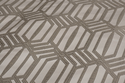 Покрывало 260x260 и 2 наволочки 50x70 Garda Decor Artdeco серое