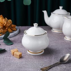 Сахарница 180 мл d 10,2 см h8 см Gold Aristocrat Noble [1]