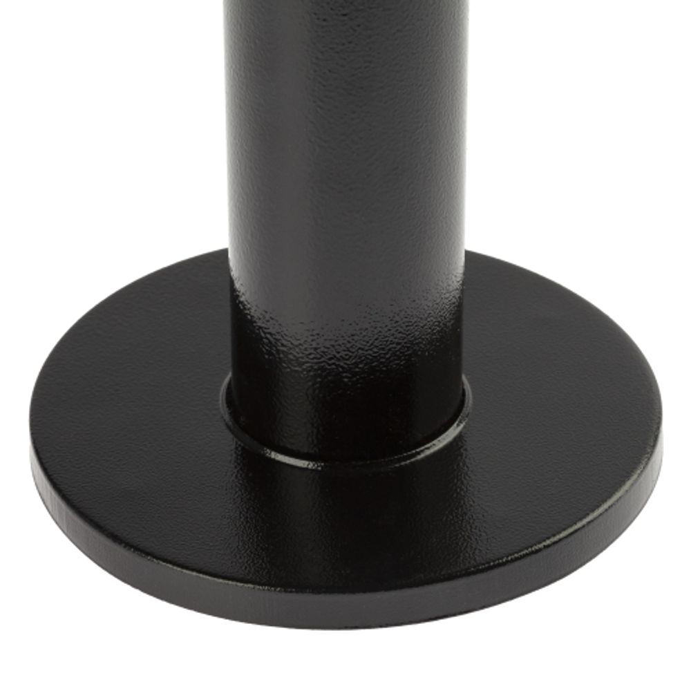 Опора металлическая ЭРА ОМ-0,6 для светильников НТУ черная h600мм | Садово-парковые светильники