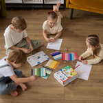 Большой набор для детского творчества MALY WALY, 480 восковых палочек