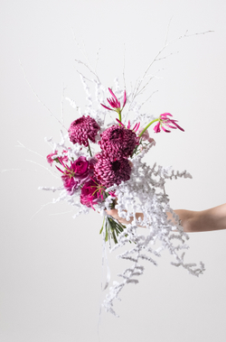 яркий зимний букет купить москва