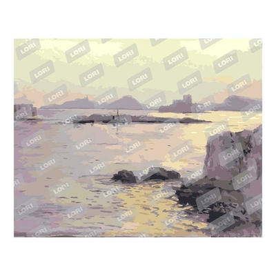 Картина по номерам 40*50см "Натюрморт с фруктами, чашей и устрицами" (Lori)