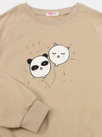 Джемпер д/девочки M1141F-3/6 р.104 бежевый (Такро)