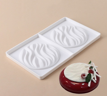 Силиконовая форма для выпечки и муссовых десертов 30,5*18см