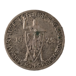 Монета 3 рейхсмарки Германия 1925 год