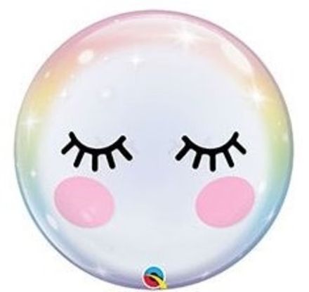 Шар Баблс "Щечки и глазки"