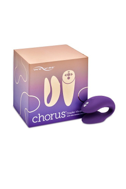 Сенсорный вибромассажер для пар We-Vibe Chorus Purple