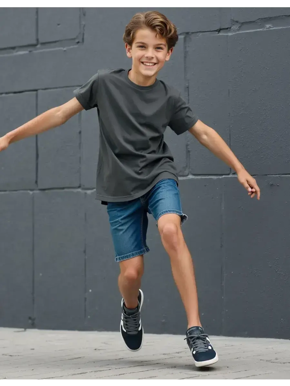 Футболка детская базовая летняя