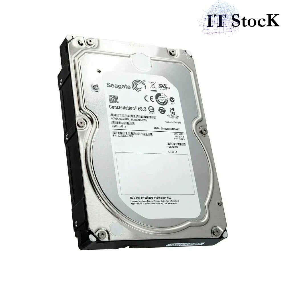 Жесткий диск Seagate 2TB 6G 7.2K SATA 128MB 3.5 ST2000NM0033