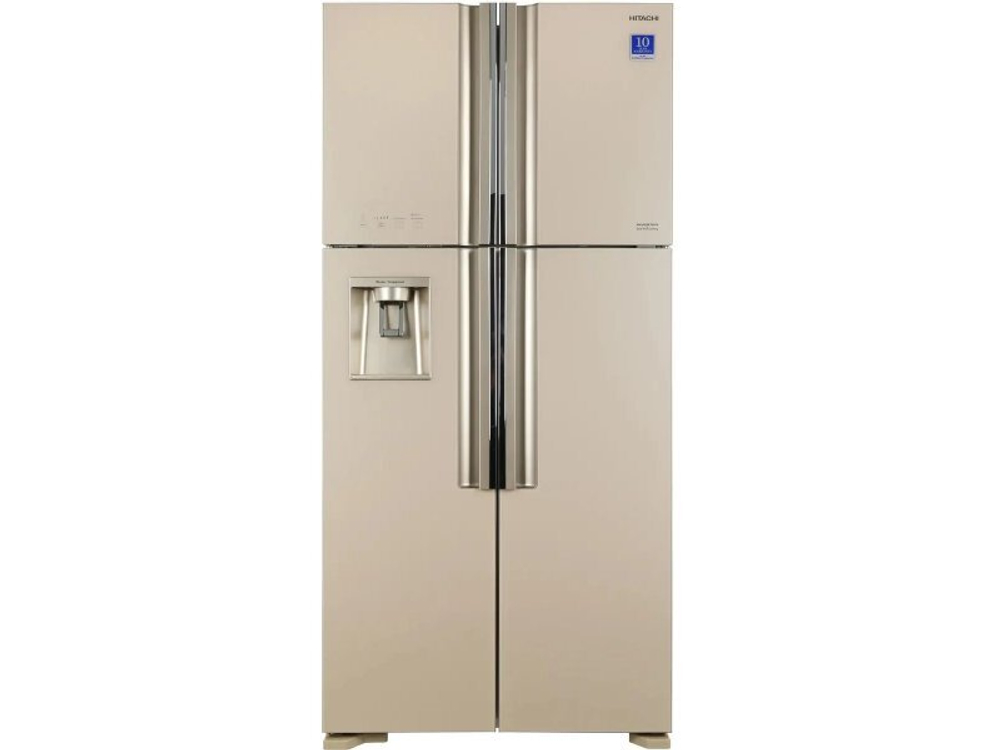 Холодильник Hitachi R-W660PUC7 GBE бежевый