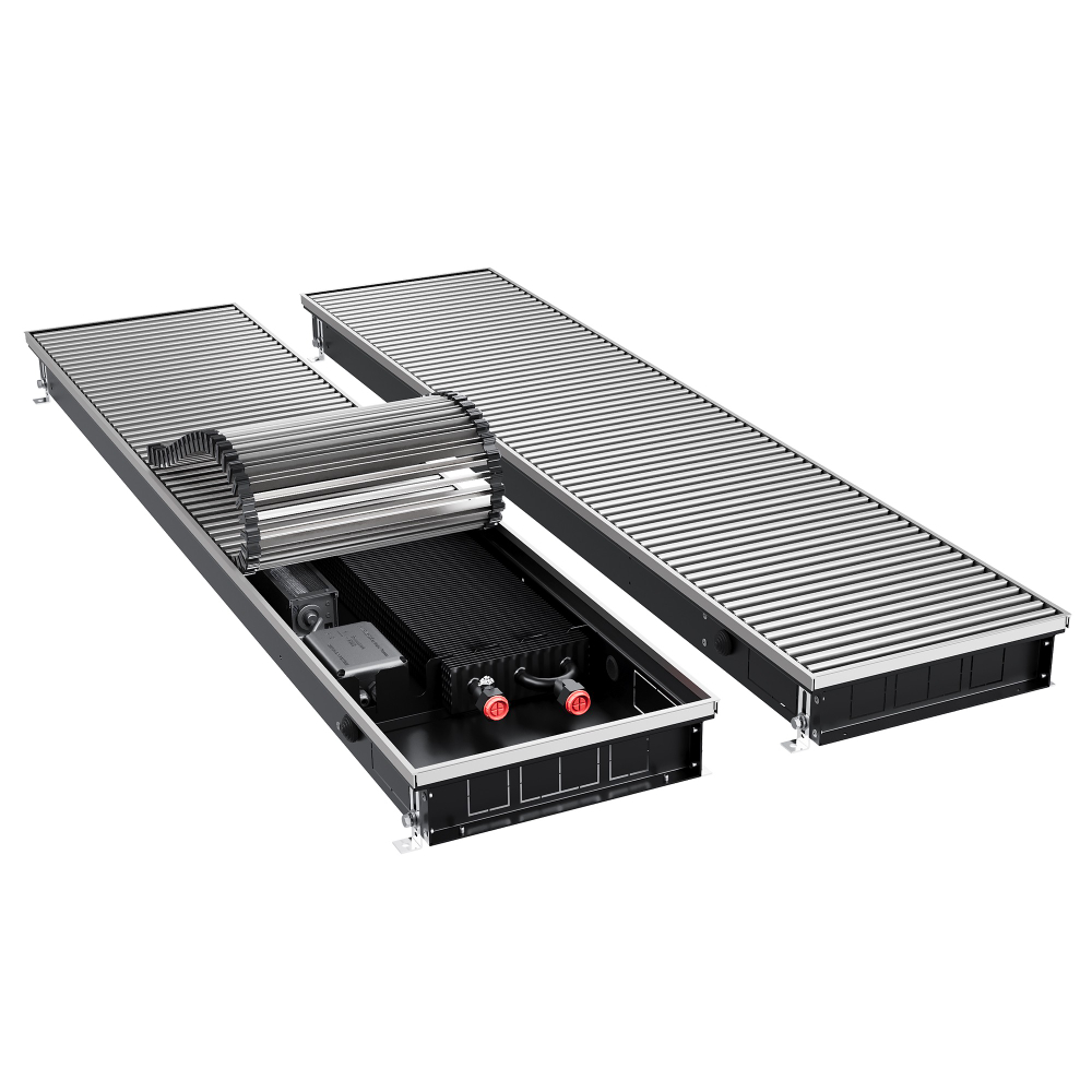 Конвектор внутрипольный Royal Thermo ATRIUM TURBO-80/300/800-DG-U-NA