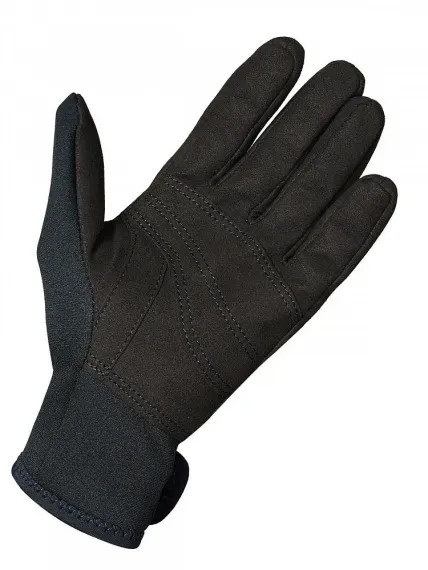 Перчатки Sargan Агидель с "амарой" 1,5 мм черные