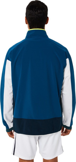 Мужская теннисная кофта Asics Men Match Jacket - небесный