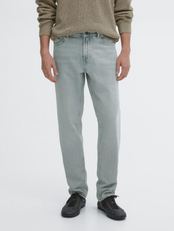 Massimo Dutti Зауженные джинсы из 100% хлопка, индиго