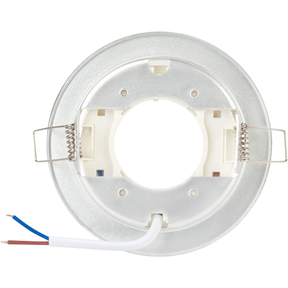 Светильник встраиваемый ЭРА KL 76 AL/SL /1 под лампу GX53 серебро