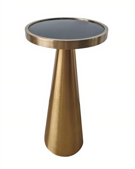 Золотистый придиванный столик “Ридж”
