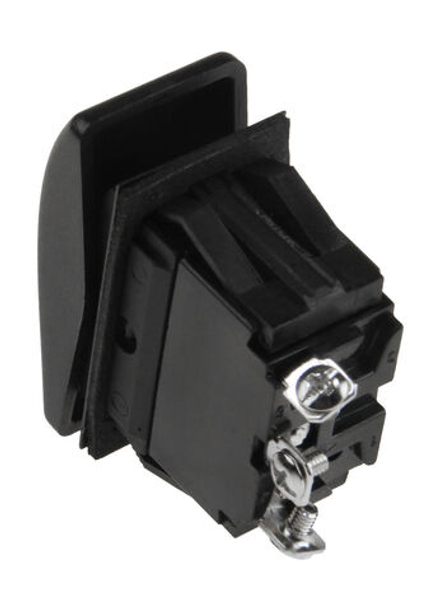 Переключатель трехпозиционный (ON)-OFF-ON 12В/16А 3Р без фиксации 1 положения