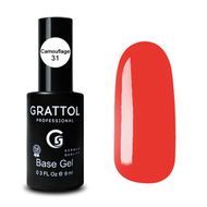 31 GTBC База камуфл Rubber Grattol 9мл