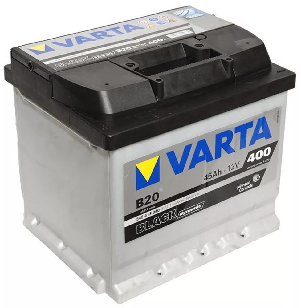VARTA Black Dynamic 6CT- 45 ( 545 413 / 545 412 ) аккумулятор