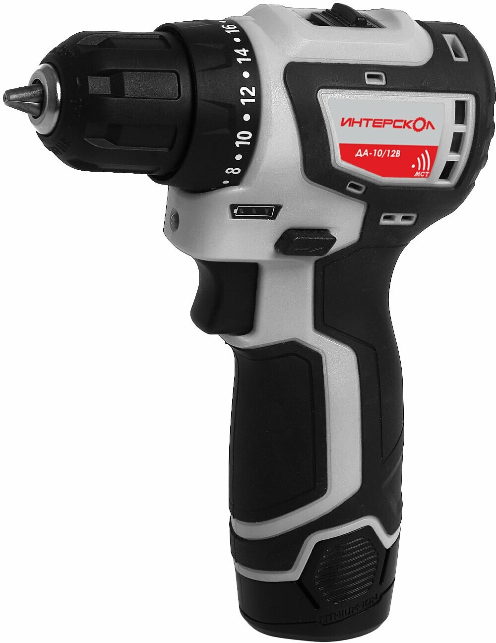 Аккумуляторная дрель-шуруповерт Интерскол МиниМАКС ДА-10/12В 687.2.2.70