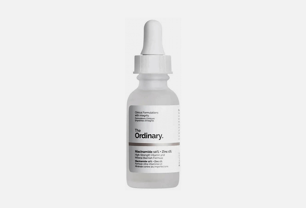 The Ordinary Сыворотка для проблемной кожи с 10% ниацинамида и цинком The Ordinary Niacinamide 10% + Zinc 1% (60 мл)