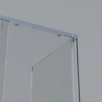 Душевой уголок Софт 2 (Soft 2) Vincea VSR-3SO28013CLG, 1300*800, брашированное золото, стекло прозрачное
