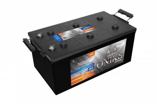 Аккумулятор 6СТ-190 А.ч., о.п., R+(3), VL  ONIKS Power  (конус)