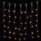 Светодиодный занавес 2*2 м., 400 желтых LED ламп, черный провод ПВХ, LTC (PCL402-11-2Y)
