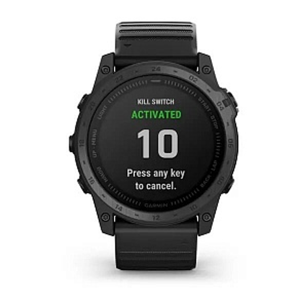 Смарт часы Garmin Tactix 7 Standard с черным ремешком