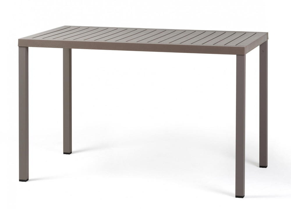 Стол пластиковый обеденный Nardi Cube 120x70, антрацит