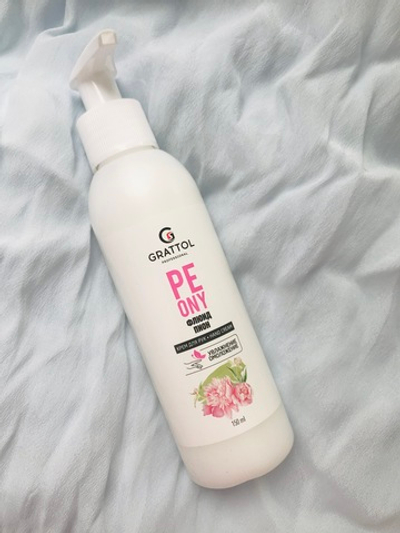 Grattol Hand Cream - Крем флюид для рук Пион, 150мл